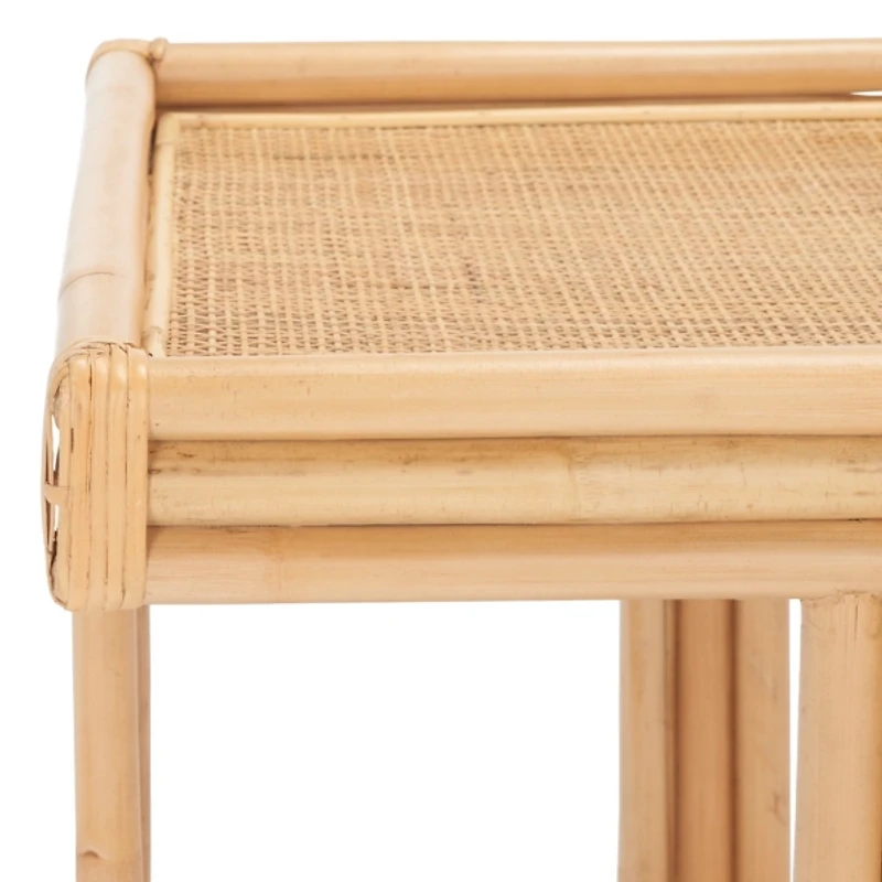 Natural Rattan Alari Accent Table