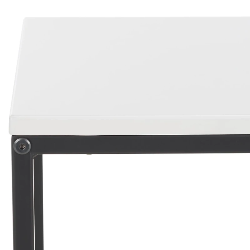 Black Modern Bortola Accent Table