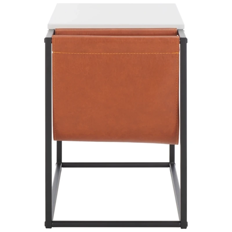 Black Modern Bortola Accent Table