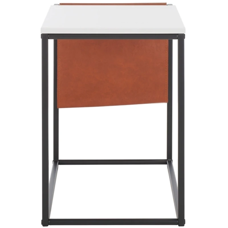 Black Modern Bortola Accent Table