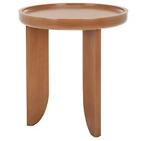 Brown Wood Elnora Accent Table