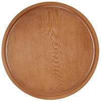 Brown Wood Elnora Accent Table