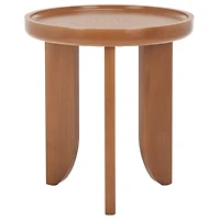 Brown Wood Elnora Accent Table