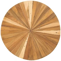 Natural Reclaimed Teak Round Ira Stool