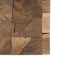 Reclaimed Teak Uma Square Stool