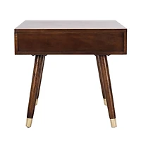 Brown Modern Levi End Table