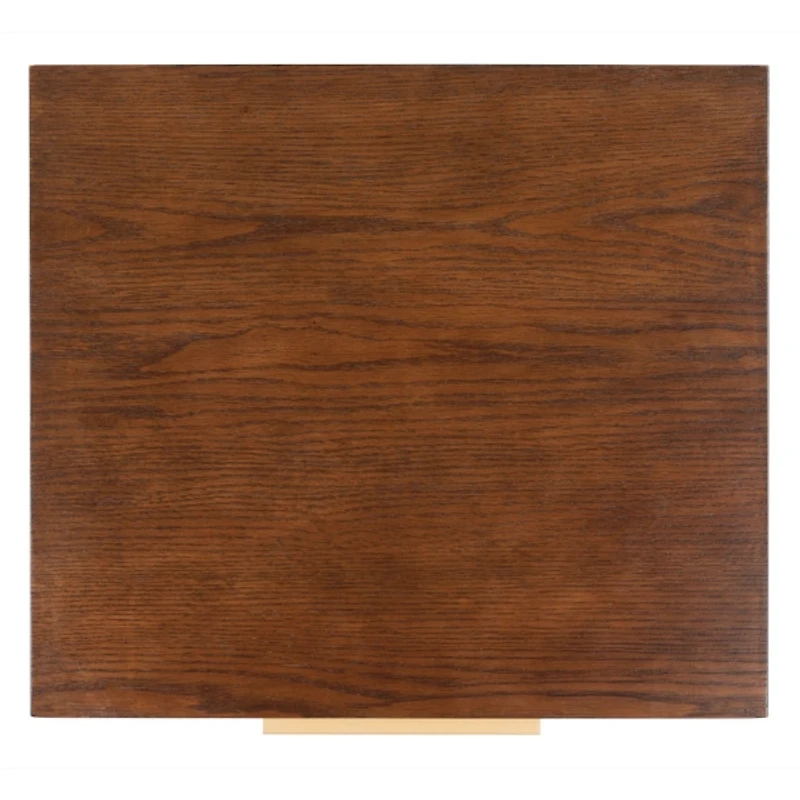 Brown Wood Angie Modern Accent Table