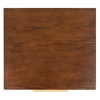 Brown Wood Angie Modern Accent Table