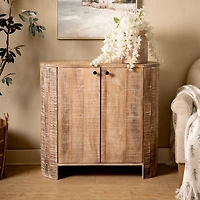 Sawmark 2-Door Storage Cabinet