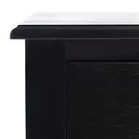 Black Wood Phoebe End Table
