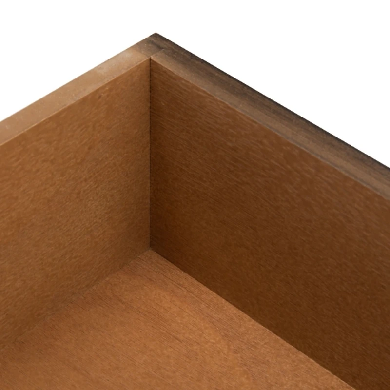 Brown Wood Phoebe End Table