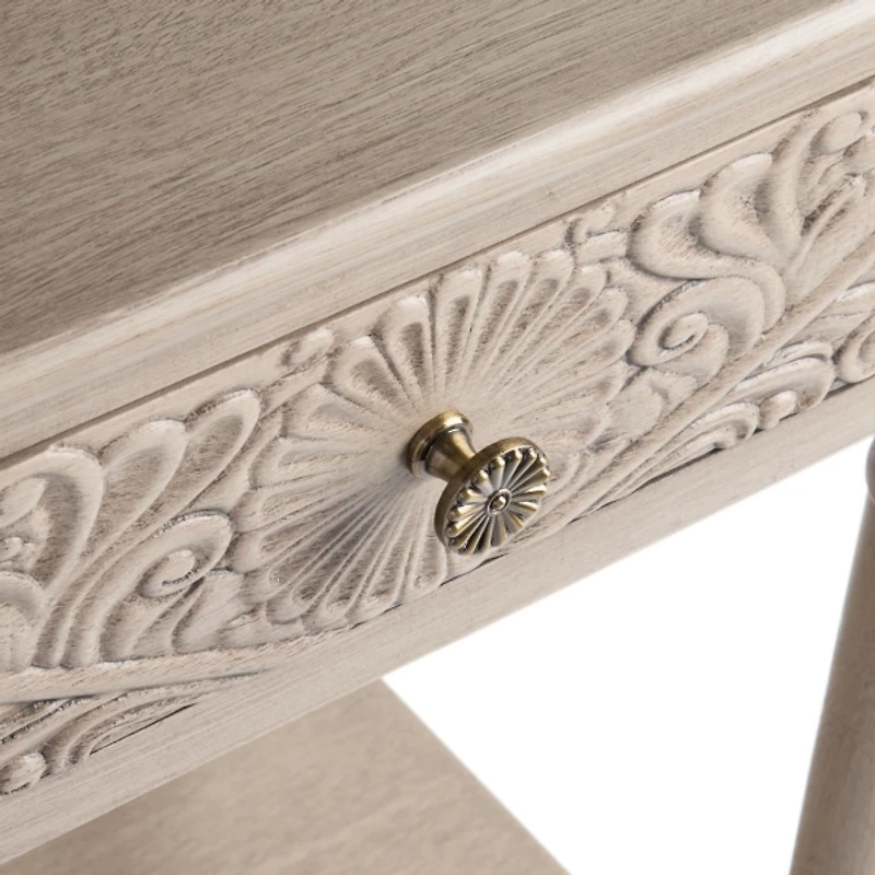 Teresa Gray Traditional Accent Table