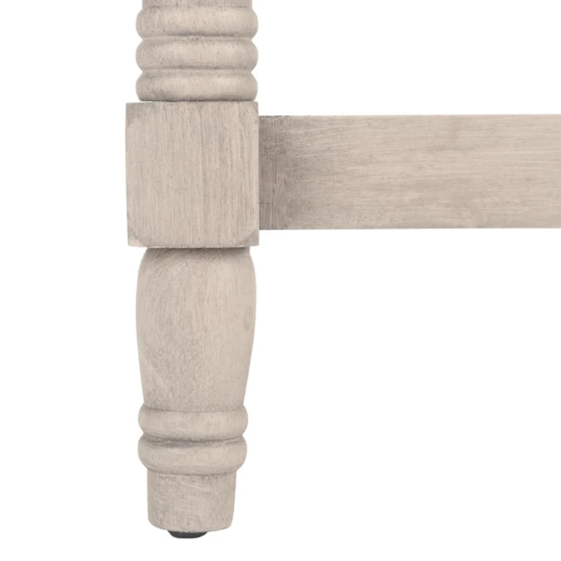 Gray 3-Tier Lida Traditional Accent Table