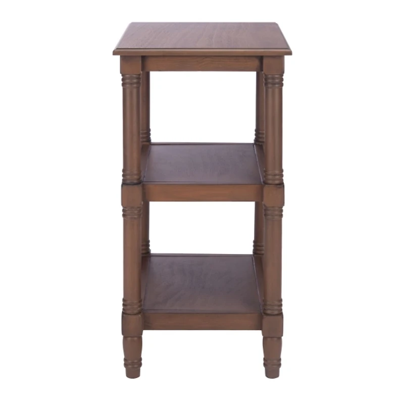 Lida Brown Traditional Accent Table