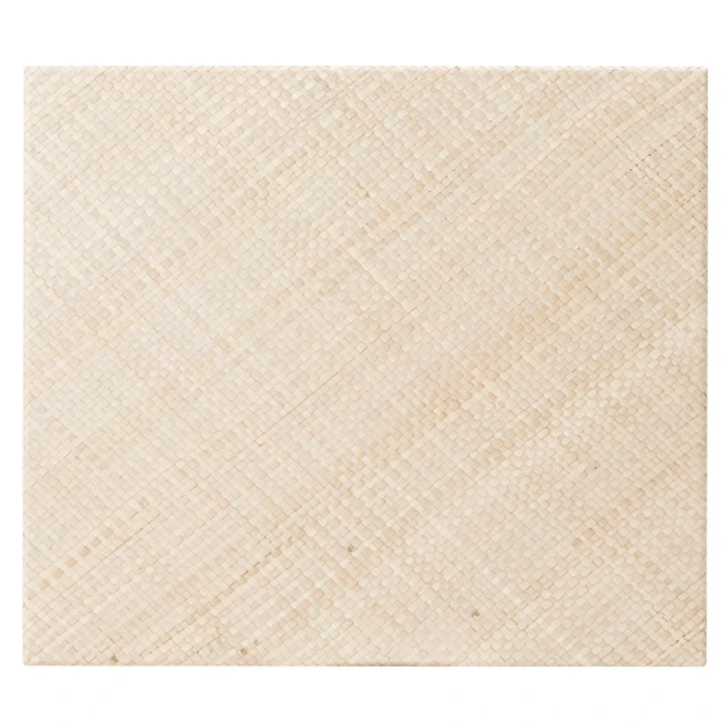 Natural Woven Marguerite End Table