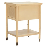 Light Blonde 2-Drawer Claudia Side Table