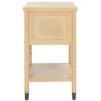 Light Blonde 2-Drawer Claudia Side Table