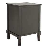 Wood Open Shelf Rosa End Table