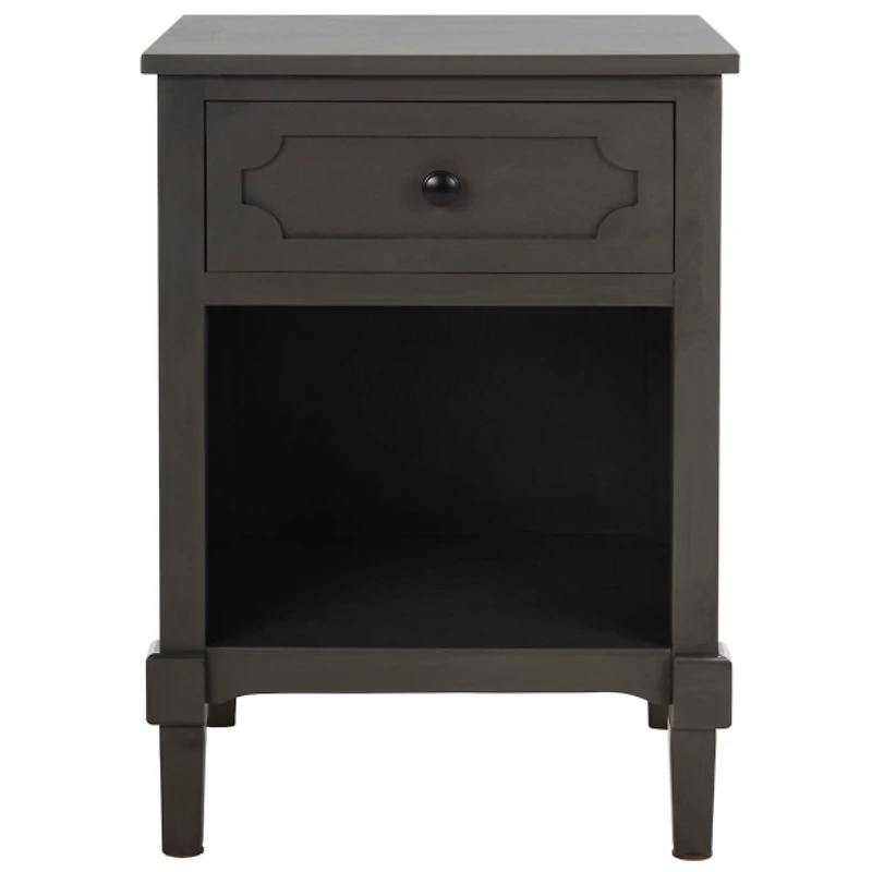 Wood Open Shelf Rosa End Table