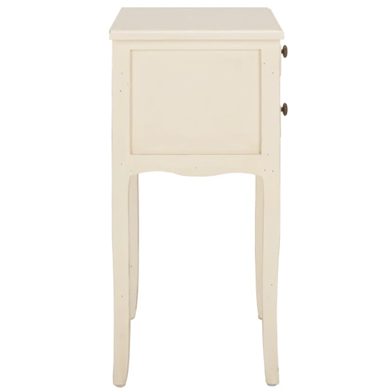 2-Drawer Mika Traditional Accent Table