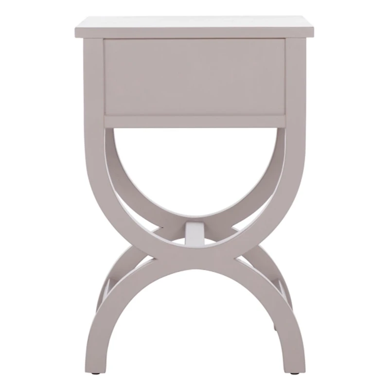 Gray Contemporary Maxine Accent Table