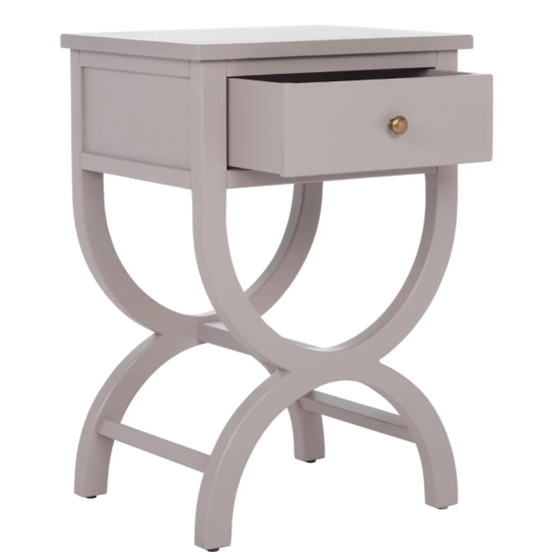 Gray Contemporary Maxine Accent Table