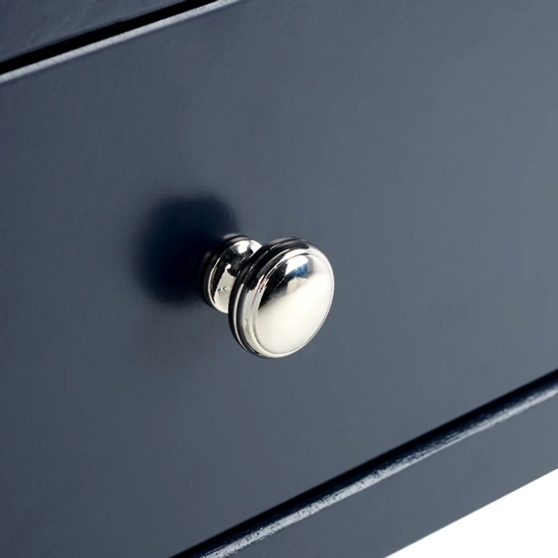 Navy Contemporary Maxine Accent Table