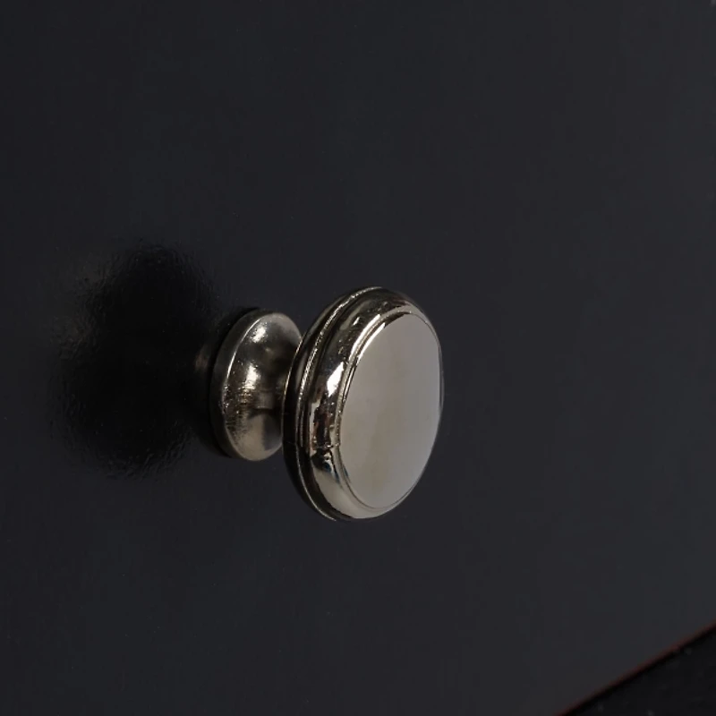 Black Single Drawer Letta Accent Table