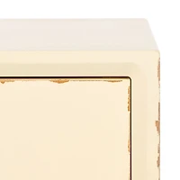 Ivory Single Drawer Letta Accent Table