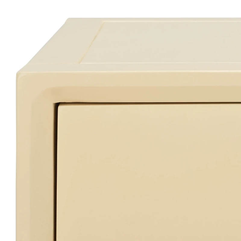 Cream Single Drawer Letta Accent Table