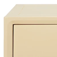 Cream Single Drawer Letta Accent Table