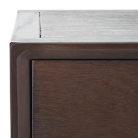 Walnut Single Drawer Letta Accent Table
