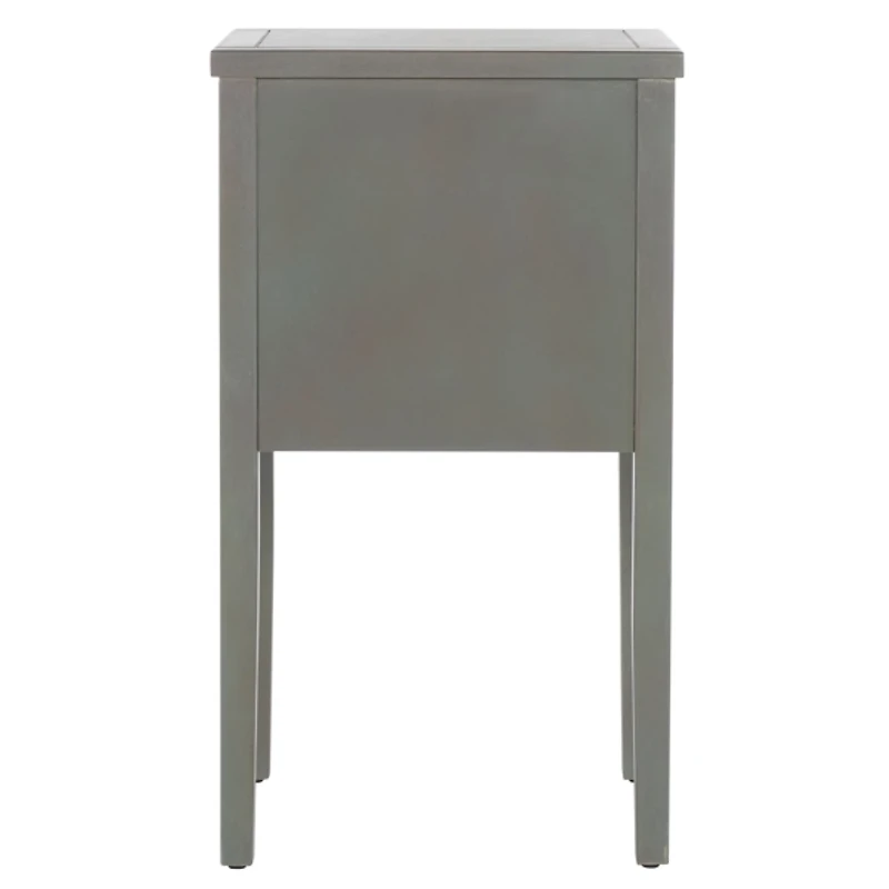 Gray Elm Mirsade Traditional Accent Table