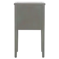 Gray Elm Mirsade Traditional Accent Table