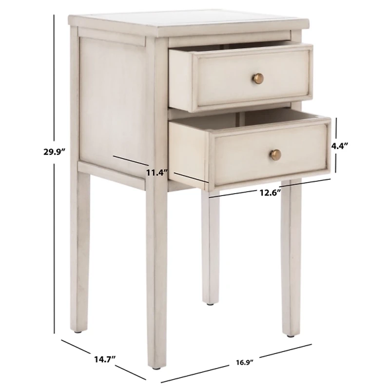 Poplar Mirsade Traditional Accent Table