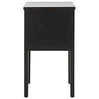 Black Bayur Mirsade Traditional Accent Table