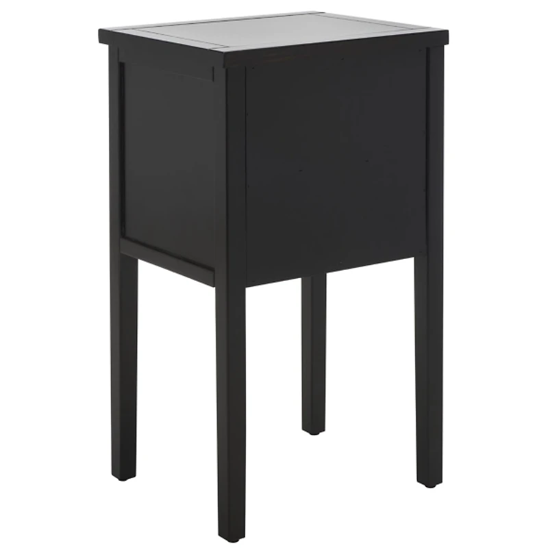 Black Bayur Mirsade Traditional Accent Table