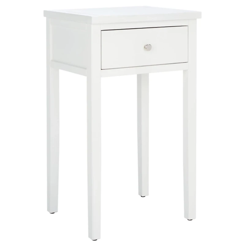White Poplar Rozalia Transitional Accent Table
