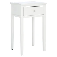 White Poplar Rozalia Transitional Accent Table