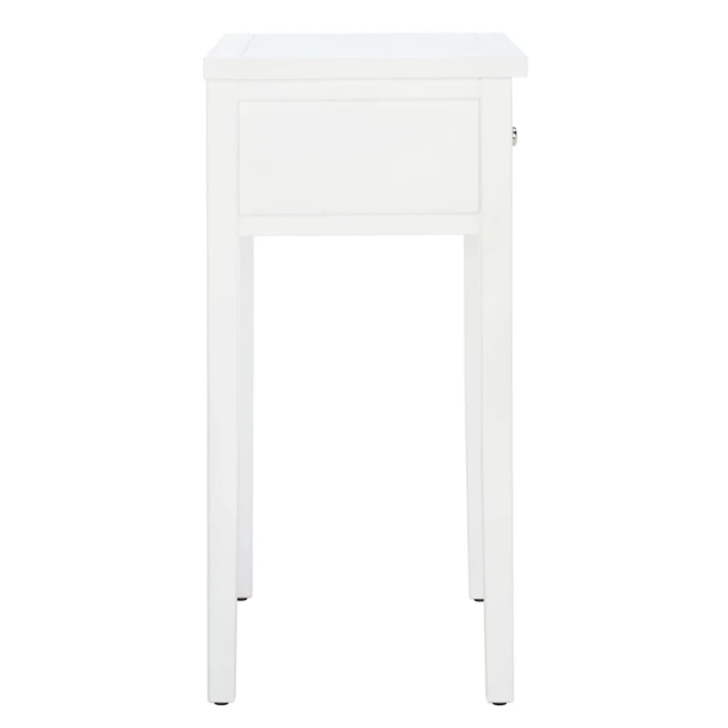 White Poplar Rozalia Transitional Accent Table
