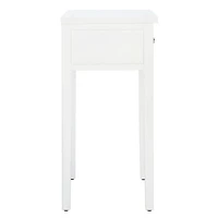 White Poplar Rozalia Transitional Accent Table