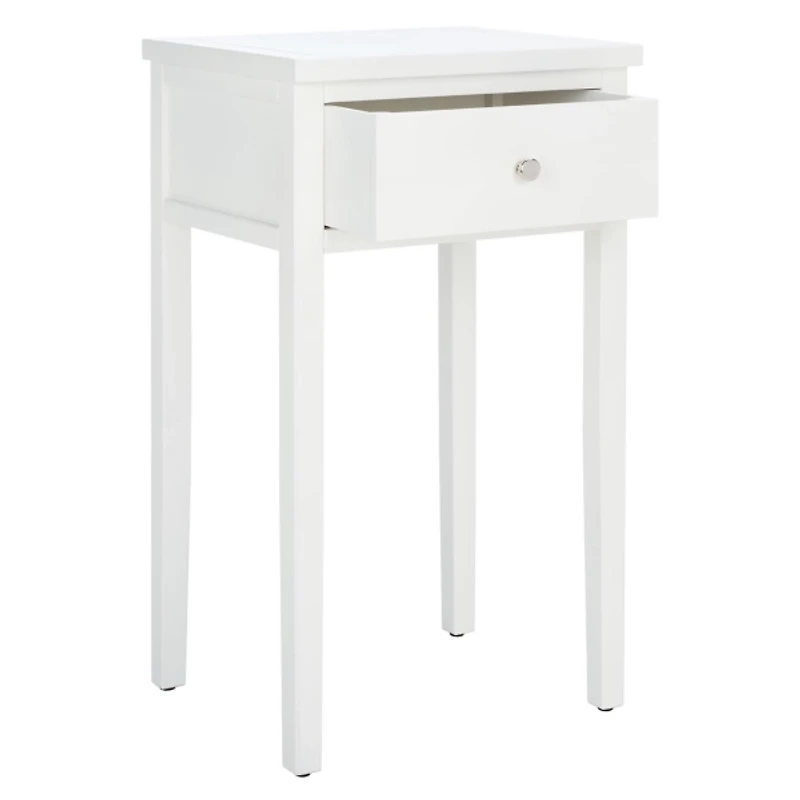 White Poplar Rozalia Transitional Accent Table