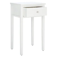 White Poplar Rozalia Transitional Accent Table