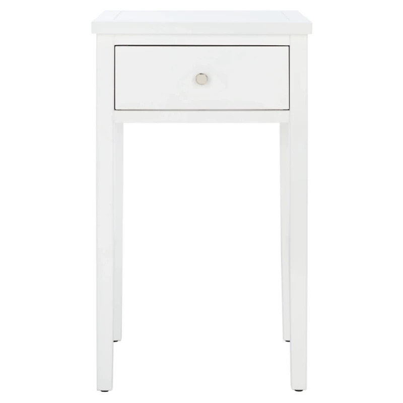 White Poplar Rozalia Transitional Accent Table