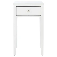 White Poplar Rozalia Transitional Accent Table