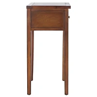 Brown Pine Rozalia Transitional Accent Table