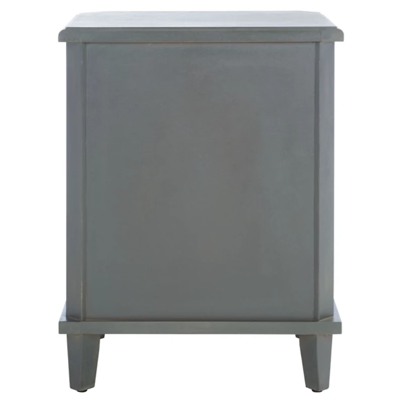 Gray Elm Lianne Transitional Accent Table