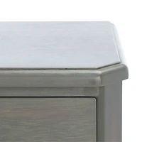 Gray Elm Lianne Transitional Accent Table