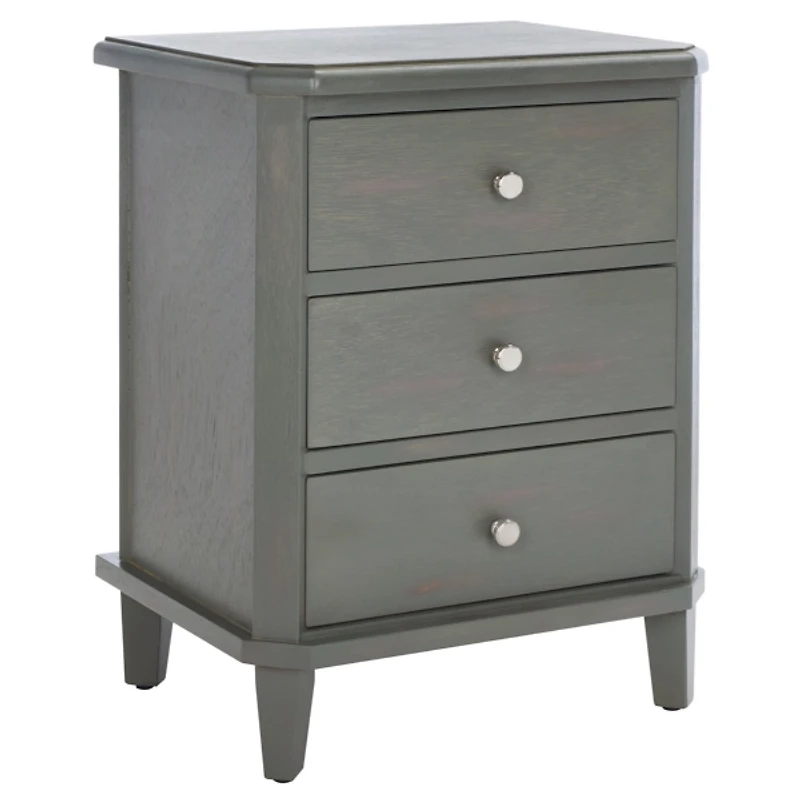 Gray Elm Lianne Transitional Accent Table