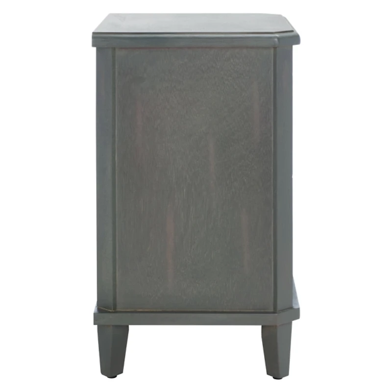 Gray Elm Lianne Transitional Accent Table